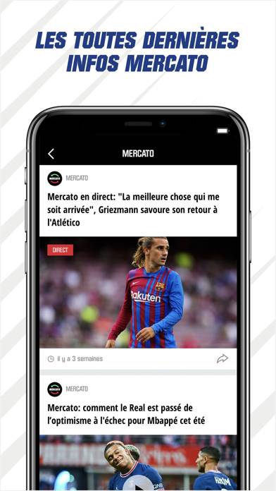 RMC Sport News, foot en direct Capture d'écran de l'application #6