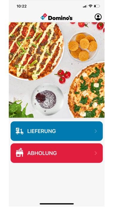 Domino's Pizza Deutschland App-Screenshot #1