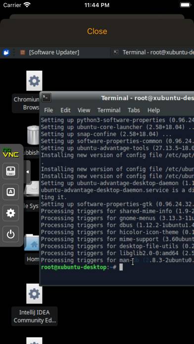 PVE Remote for Proxmox Schermata dell'app