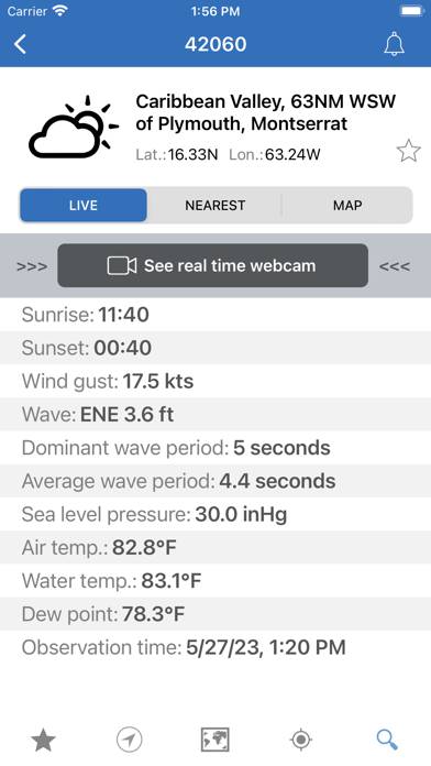 NOAA Buoys Marine Weather PRO App screenshot #1