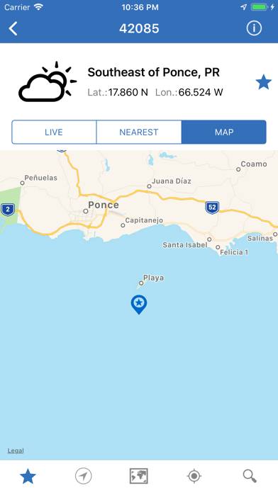 NOAA Buoys Marine Weather PRO App screenshot #6