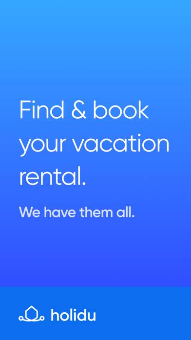 Holidu: Vacation Rentals Captura de pantalla de la aplicación #2