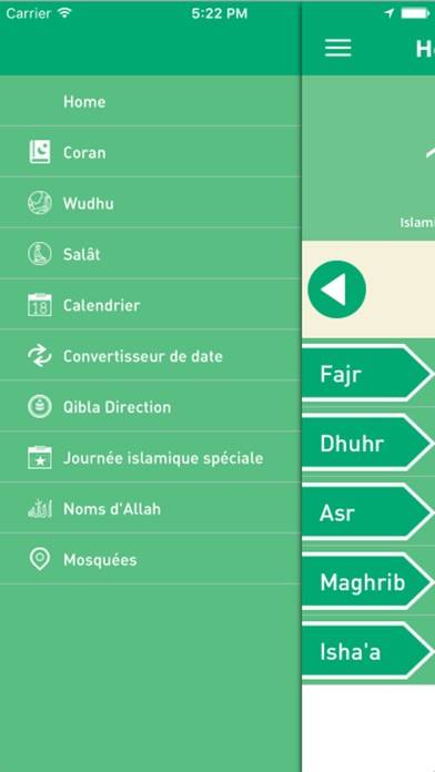 Coran en français Capture d'écran de l'application #1