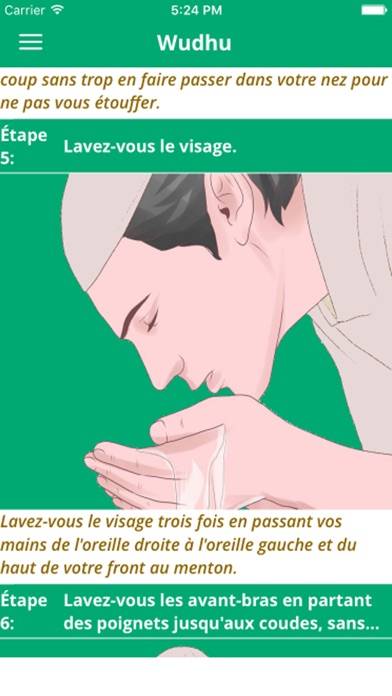 Coran en français Capture d'écran de l'application #4