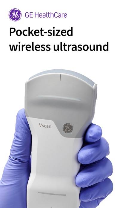 Vscan Air Wireless Ultrasound captura de pantalla