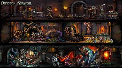 Dungeon Survival schermata del gioco