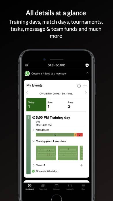 Easy2coach Team Manager App-Screenshot #1