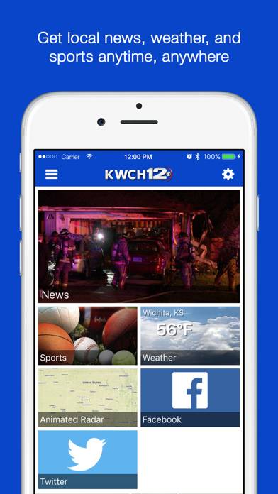 KWCH 12 News screenshot