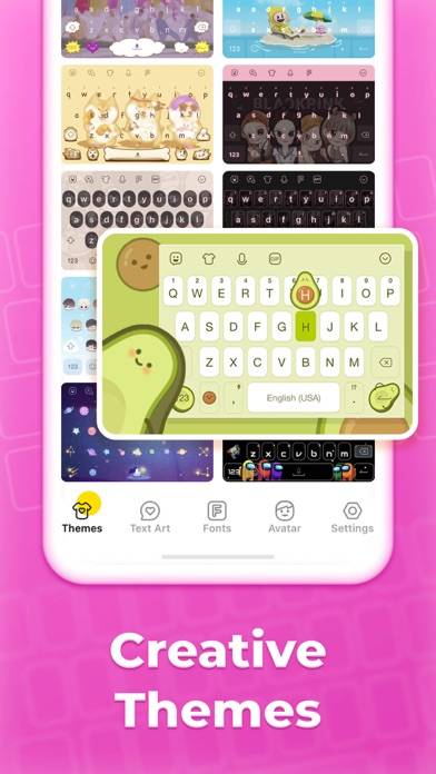 Facemoji AI Emoji Keyboard App skärmdump #2