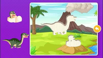 Dinosaur Games: Puzzle for Kids & Toddlers Schermata dell'app #4
