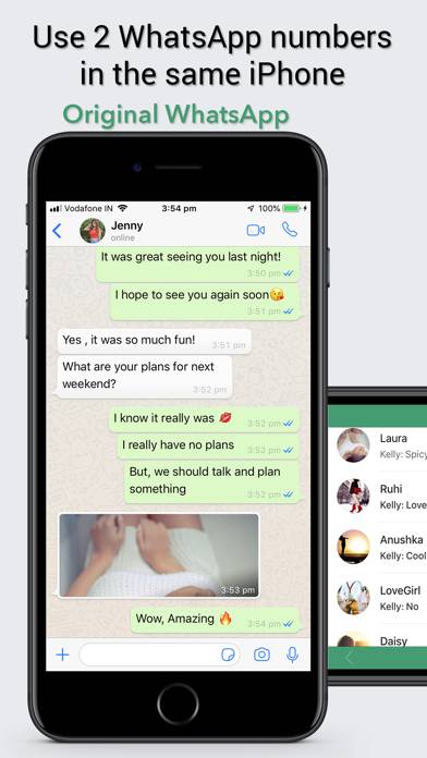 Dual Messenger for WhatsApp WA Captura de pantalla de la aplicación #1