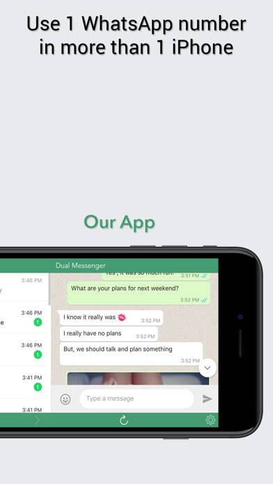 Dual Messenger for WhatsApp WA Captura de pantalla de la aplicación #2