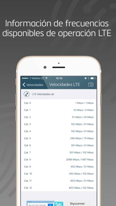 LTE Cell Info: Network Status Captura de pantalla de la aplicación #3