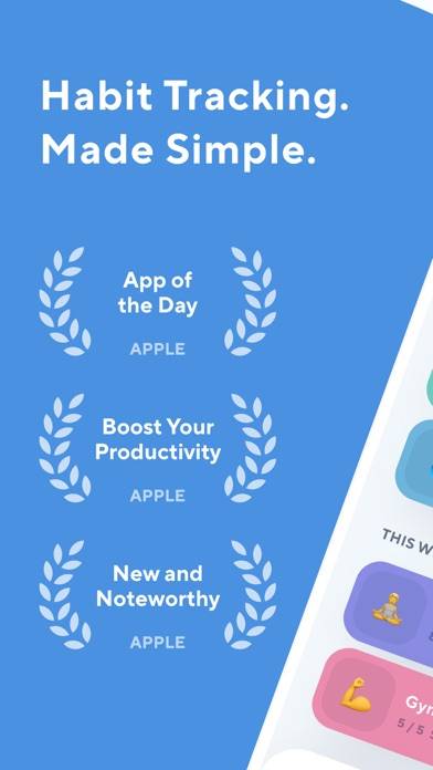 Habit Tracker (formerly Done) Schermata dell'app #1