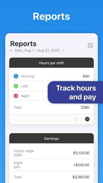 Supershift Shift Work Calendar App screenshot #3