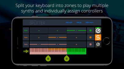 Midiflow Splitter (Audiobus) captura de pantalla