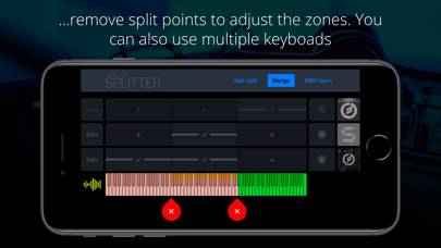 Midiflow Splitter (Audiobus) Captura de pantalla de la aplicación #4