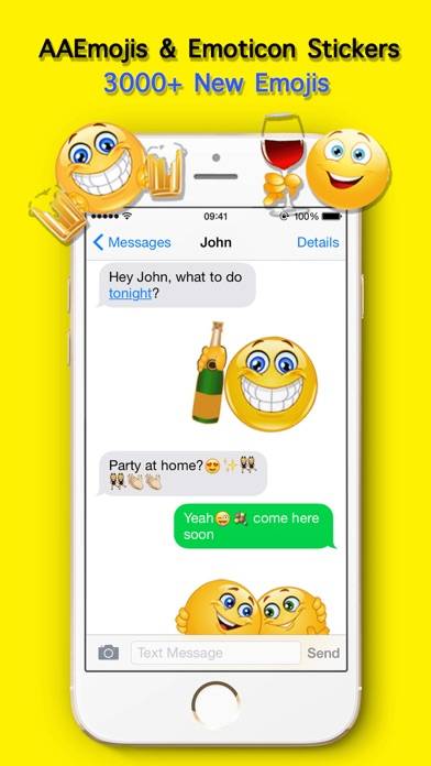 AA Emojis Extra Pro App skärmdump #1