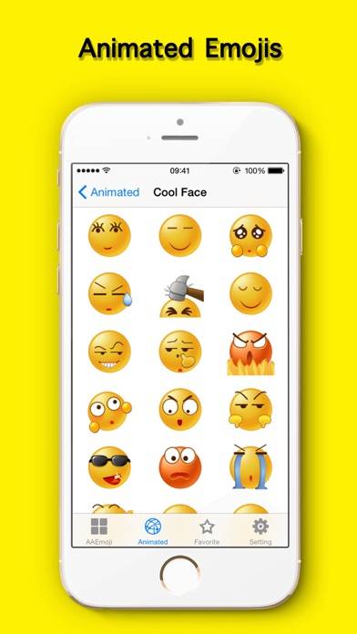 AA Emojis Extra Pro App skärmdump #3