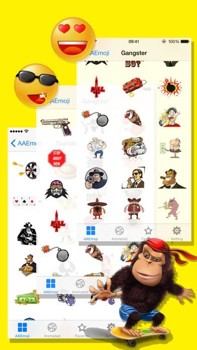AA Emojis Extra Pro Captura de pantalla de la aplicación #4