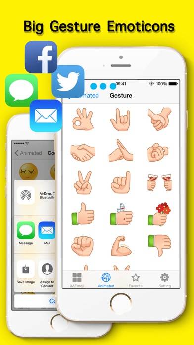 AA Emojis Extra Pro Capture d'écran de l'application #5