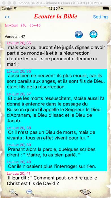 La Bible de Jerusalem App screenshot #2