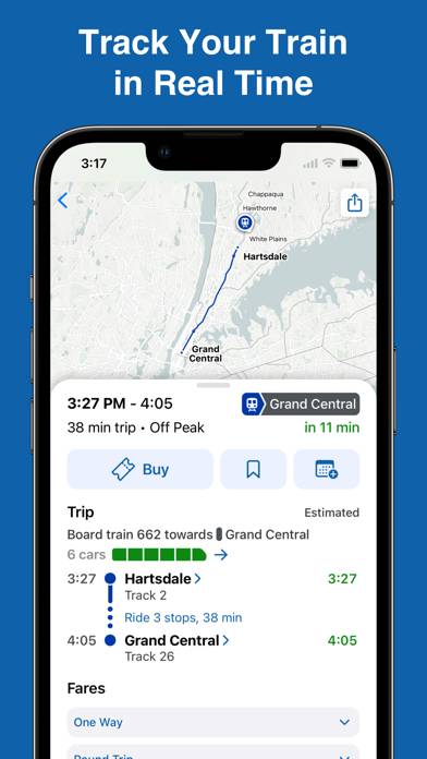 MTA TrainTime Schermata dell'app #3