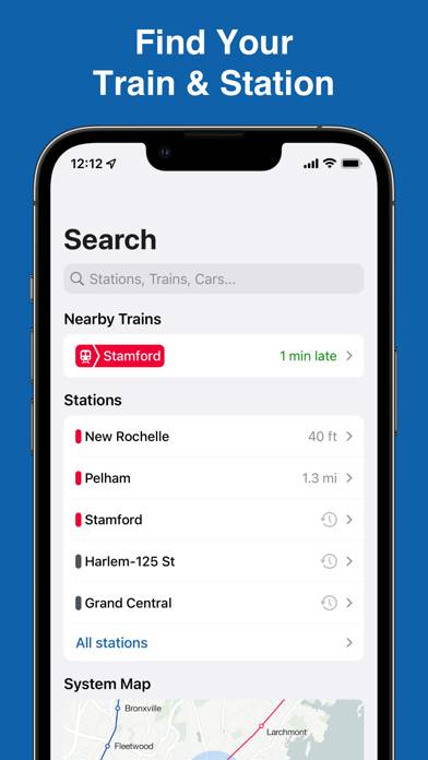 MTA TrainTime Schermata dell'app #5