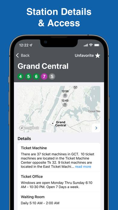 MTA TrainTime Schermata dell'app #6