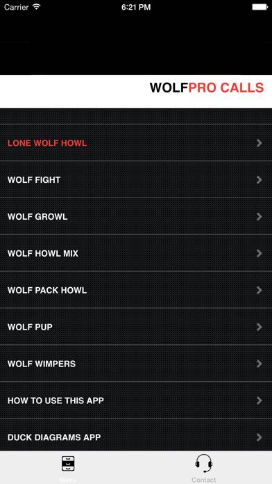 REAL Wolf Calls For Hunting App screenshot #1