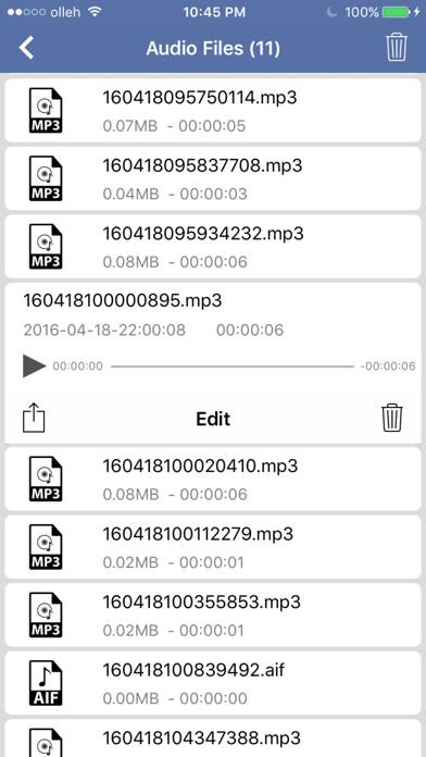 Convert Text To Audio File App screenshot #3