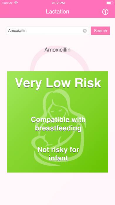 Safe Breastfeeding App screenshot #1