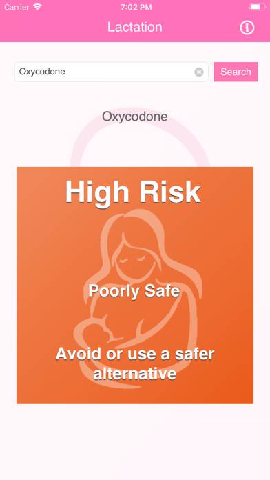 Safe Breastfeeding Captura de pantalla de la aplicación #3
