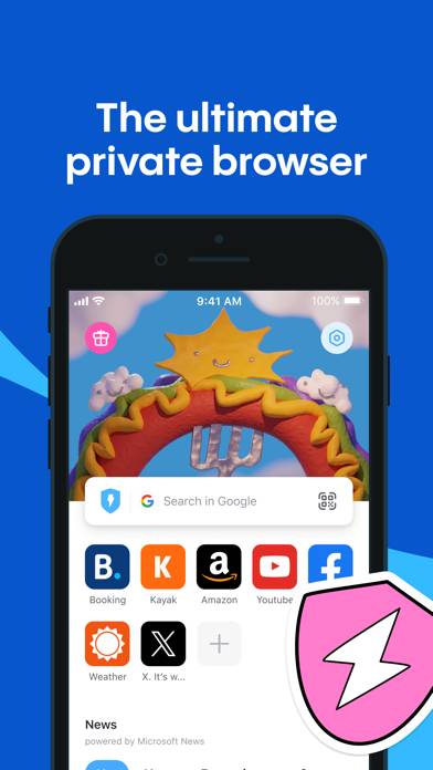 Aloha Browser: Private VPN App screenshot #1