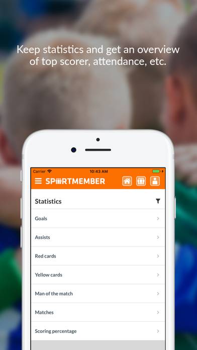 SportMember App screenshot #3
