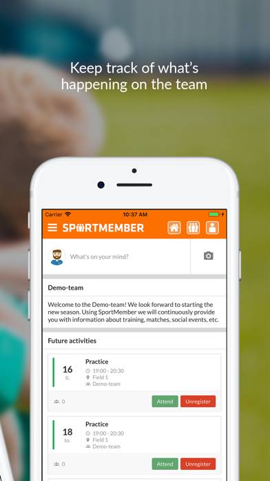 SportMember App-Screenshot #5