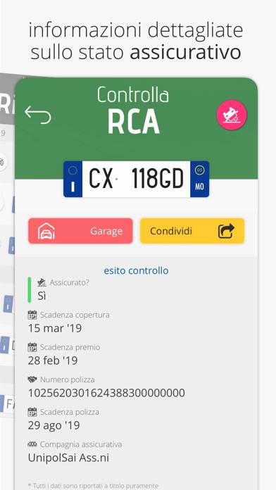 Veicolo plus: info targa (no ads) App screenshot #4