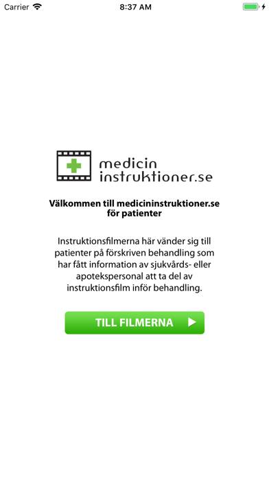 Medicininstruktioner.se App skärmdump #2