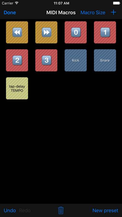 MIDI Macros App screenshot #2