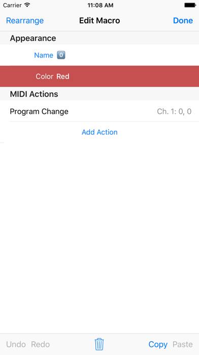MIDI Macros App screenshot #3
