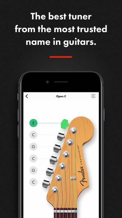 Fender Tune: Guitar Tuner App App screenshot #1