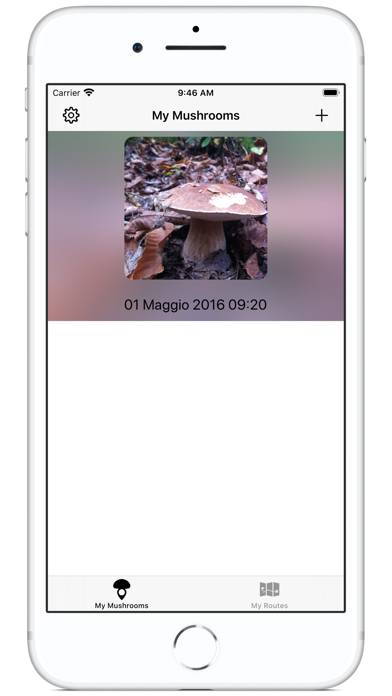 Track My Mushrooms Schermata dell'app #1