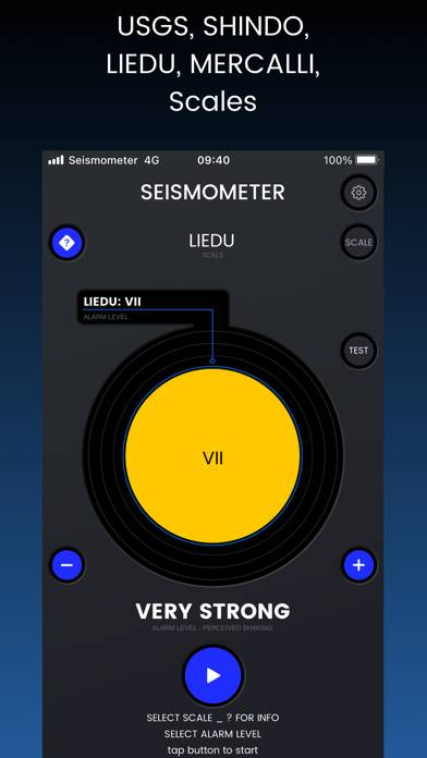 Seismometer Uygulama ekran görüntüsü #3