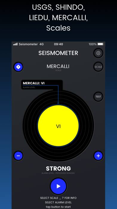 Seismometer Uygulama ekran görüntüsü #4