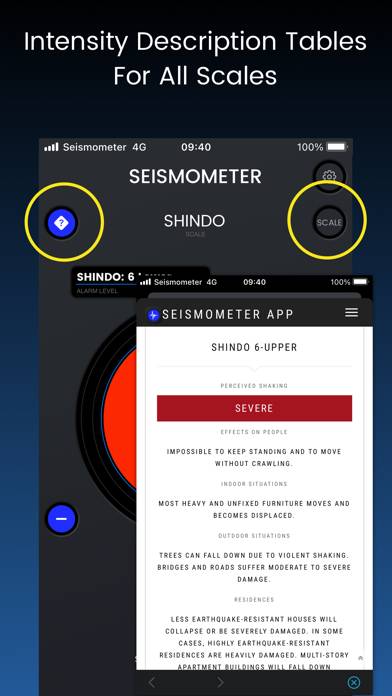 Seismometer Uygulama ekran görüntüsü #5