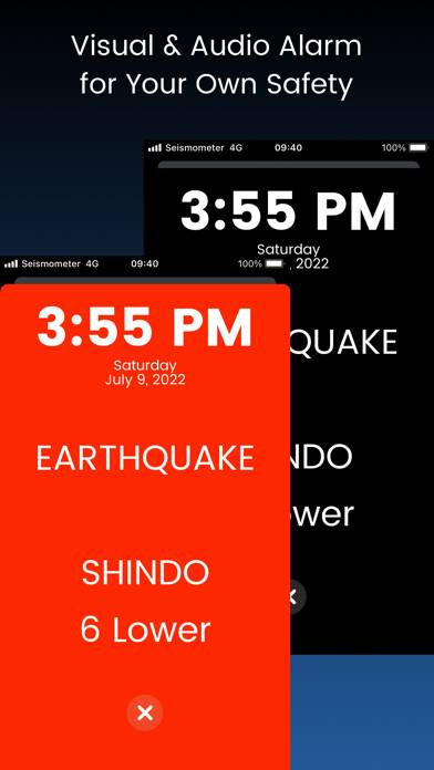 Seismometer Uygulama ekran görüntüsü #6