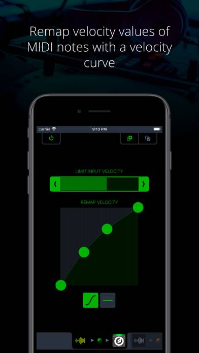 Midiflow Limiter (Audiobus) screenshot