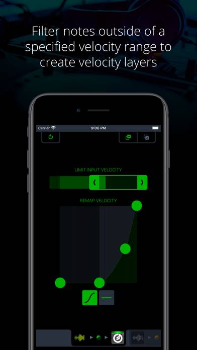 Midiflow Limiter (Audiobus) App screenshot #2
