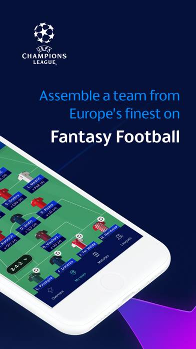 UEFA Gaming: Fantasy Football Captura de pantalla de la aplicación #4