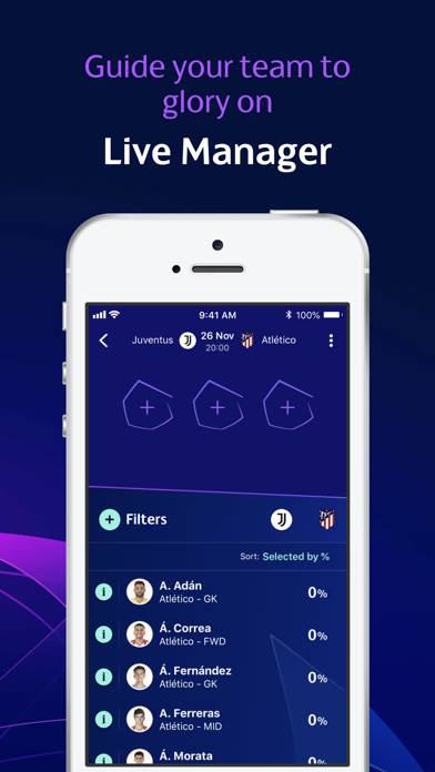 UEFA Gaming: Fantasy Football App screenshot #5